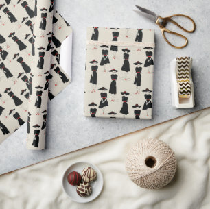 Little Black Dress Society Lijn Kunst Mode Cadeaupapier