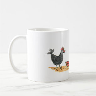 Little Black Hen en Watermelon Mok