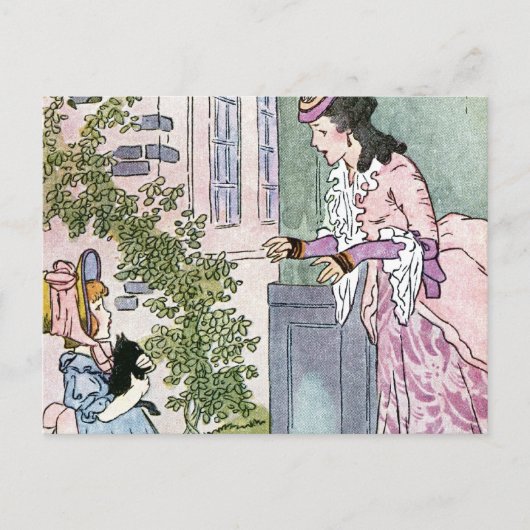 Little Black Kitten Briefkaart (Voorkant)