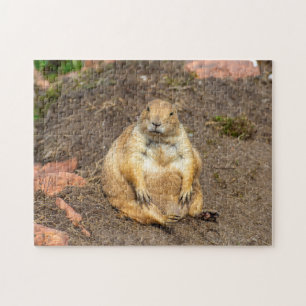 Little Black-Tailed Prairie Dog Jigsaw puzzel