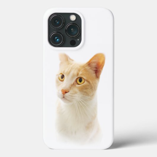Little Blondie Chat se demandant Coque-Mate coque (Verso)