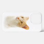 Little Blondie Chat se demandant Coque-Mate coque (Verso (horizontal))