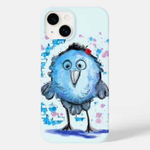 Little Blue Bird Grappige iPhone Case