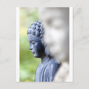 Little Blue Buddha Briefkaart