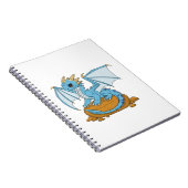 Little Blue Dragon Notitieboek (Rechterzijde)