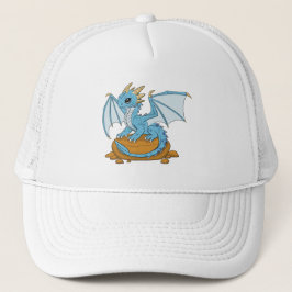 Little Blue Dragon Trucker Pet