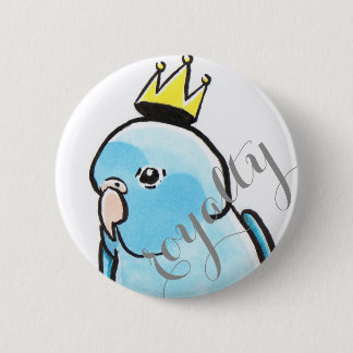 Little Blue King Ronde Button 5,7 Cm