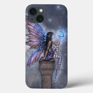 Little Blue Moon Fairy Faerie Fantasy Art iPhone 13 Hoesje