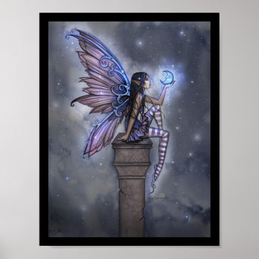 Little Blue Moon Fantasy Fee Poster (Voorkant)