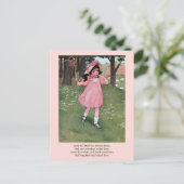 Little Bo-Peep and Missing Sheep Nursery Rhyme Briefkaart (Staand voorkant)