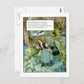 Little Bo-Peep Briefkaart (Voorkant / Achterkant)