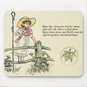 Little Bo Peep-kinderrijmpje Muismat