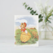 Little Bo Peep, Nursery Rhyme Baby shower Party Kaart (Staand voorkant)