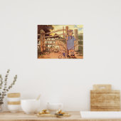 Little Bo-Peep Nursery Rhyme Print (Keuken)