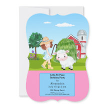 Little Bo Peep Sheep Fairy Tale Boerderij Birthday