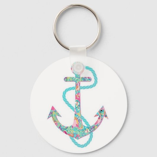  Little Boho Anchor Sleutelhanger (Voorkant)