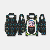 Little Boho Wolf Baby shower Bedankdoosjes (Uitgevouwen)