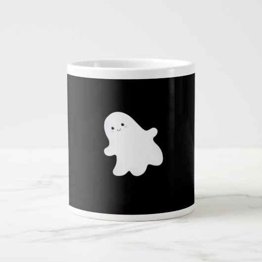 Little Boo Aesthetic Cool Style Extra Grote Beker (Voorkant)