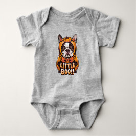 Little Boo Baby Franse Bulldog Halloween Romper