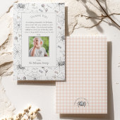 Little Boo Baby Halloween Spinnen Dank je Kaart