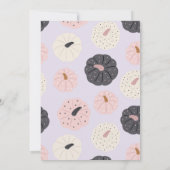 Little Boo Boho Halloween Ghost 2e Verjaardagsfees Kaart (Achterkant)