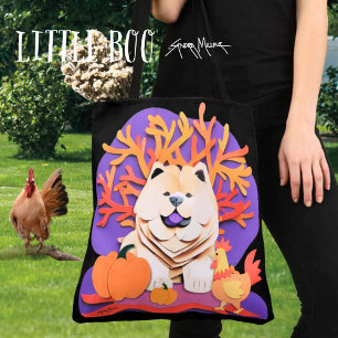 LITTLE BOO Cream Chow Draagtas