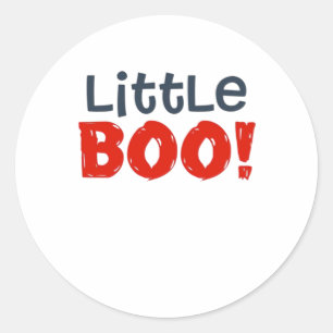 Little Boo Creative Casual Ronde Sticker