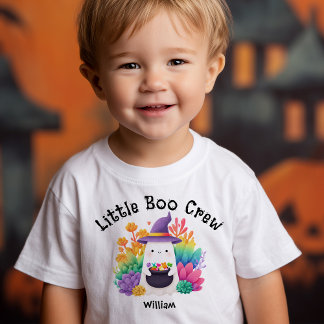 Little Boo Crew Halloween Kinder Shirts
