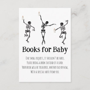 Little Boo Dansende Skeletten Books for Baby Inlay Informatiekaartje