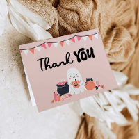 Little Boo est presque dû Baby shower Merci