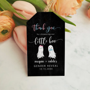 Little Boo Gender onthullen partijvoordeel Cadeaulabel
