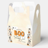 Little Boo Halloween 1e verjaardag Bedankdoosjes (Geopend)