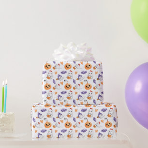 Little Boo Halloween Baby shower Leuke Geesten Cadeaupapier