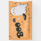 Little Boo Halloween Baby shower Spandoek (Verticaal)