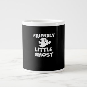 Little Boo Halloween Print Extra Grote Beker