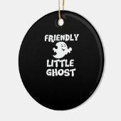 Little Boo Halloween Print  Keramisch Ornament (Links)