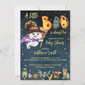 Little boo Halloween schattig baby spook baby show Kaart (Voorkant)