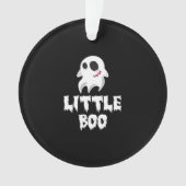 Little Boo In Halloween Cool Graphic Ornament (voorkant)