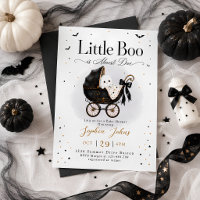 Little Boo is Almost Due Halloween Baby Shower