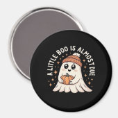 Little Boo Is Almost Due Halloween Zwangerschapsaa Magneet (Voorkant / Achterkant)