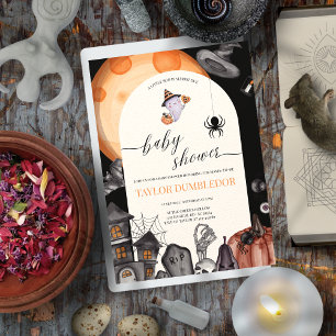 Little Boo is bijna het gevolg van Halloween Baby Kaart