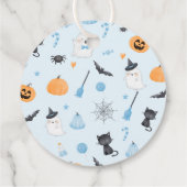 Little Boo is bijna te baby shower dank u Bedankjes Labels (Achterkant)