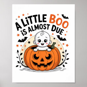 Little Boo is bijna te wijten aan Schattigee Hallo Poster