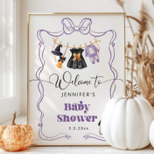 Little Boo is Due waslijn Baby shower Welkom