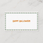 Little BOO is het gevolg van Ghost Pumpkin Spooky  Informatiekaartje (Achterkant)