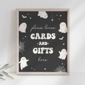 Little Boo Kaarten en Cadeaus Feestbordje Poster