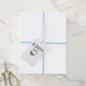 Little Boo Minimal Style Cadeaulabel (Met Touw)