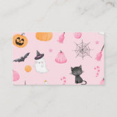 Little Boo pink Luier loterij ticket Informatiekaartje (Achterkant)