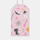 Little Boo roze spooky baby shower dank u Cadeaulabel (Achterkant)