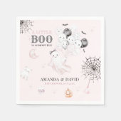 Little Boo Schattige Ghost Halloween Baby Girl Sho Servet (Voorkant)